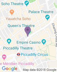 Queen's Theatre - Adres van het theater Queen's Theatre - Adres van het theater