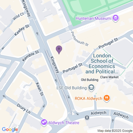  Locatie van Peacock Theatre