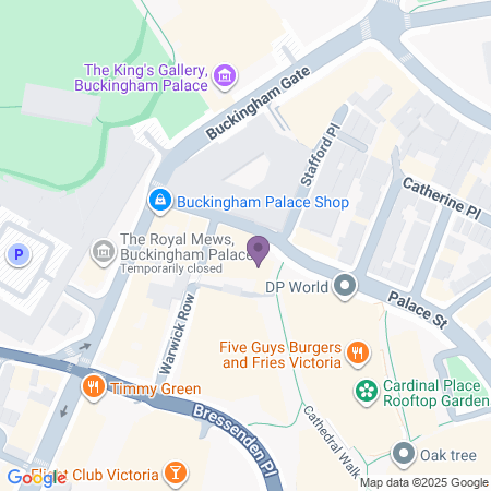  Locatie van The Other Palace