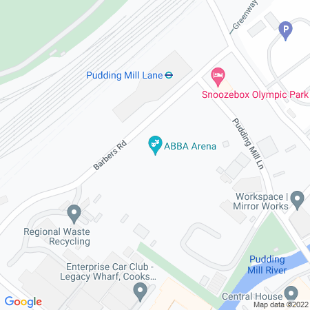  Locatie van Abba Arena
