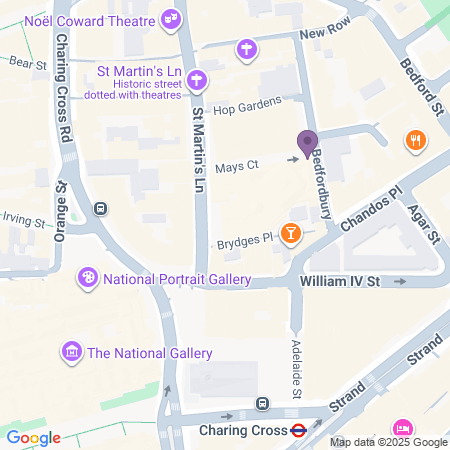  Locatie van London Coliseum