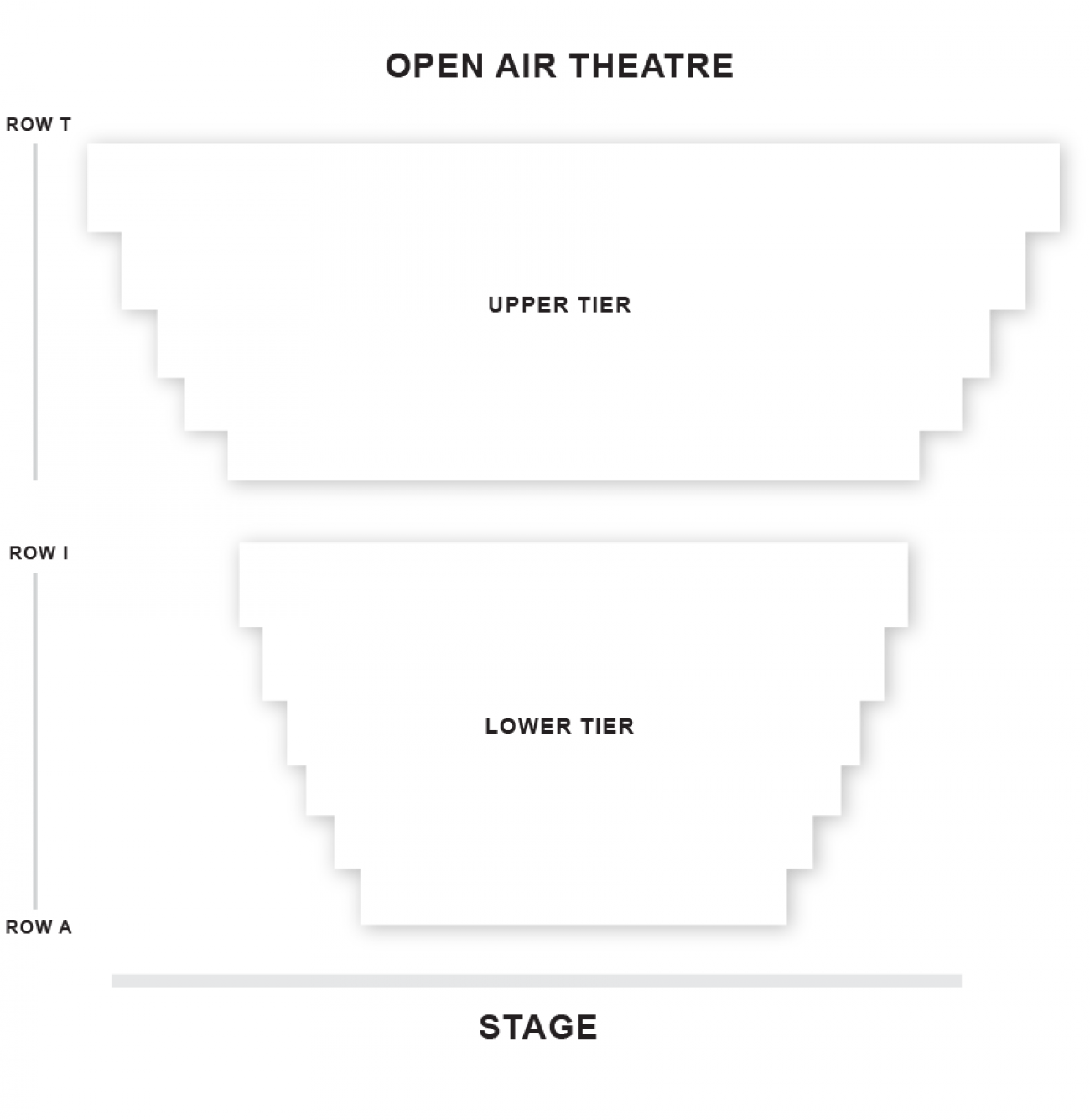 Open Air Zaalplan Open Air Zaalplan