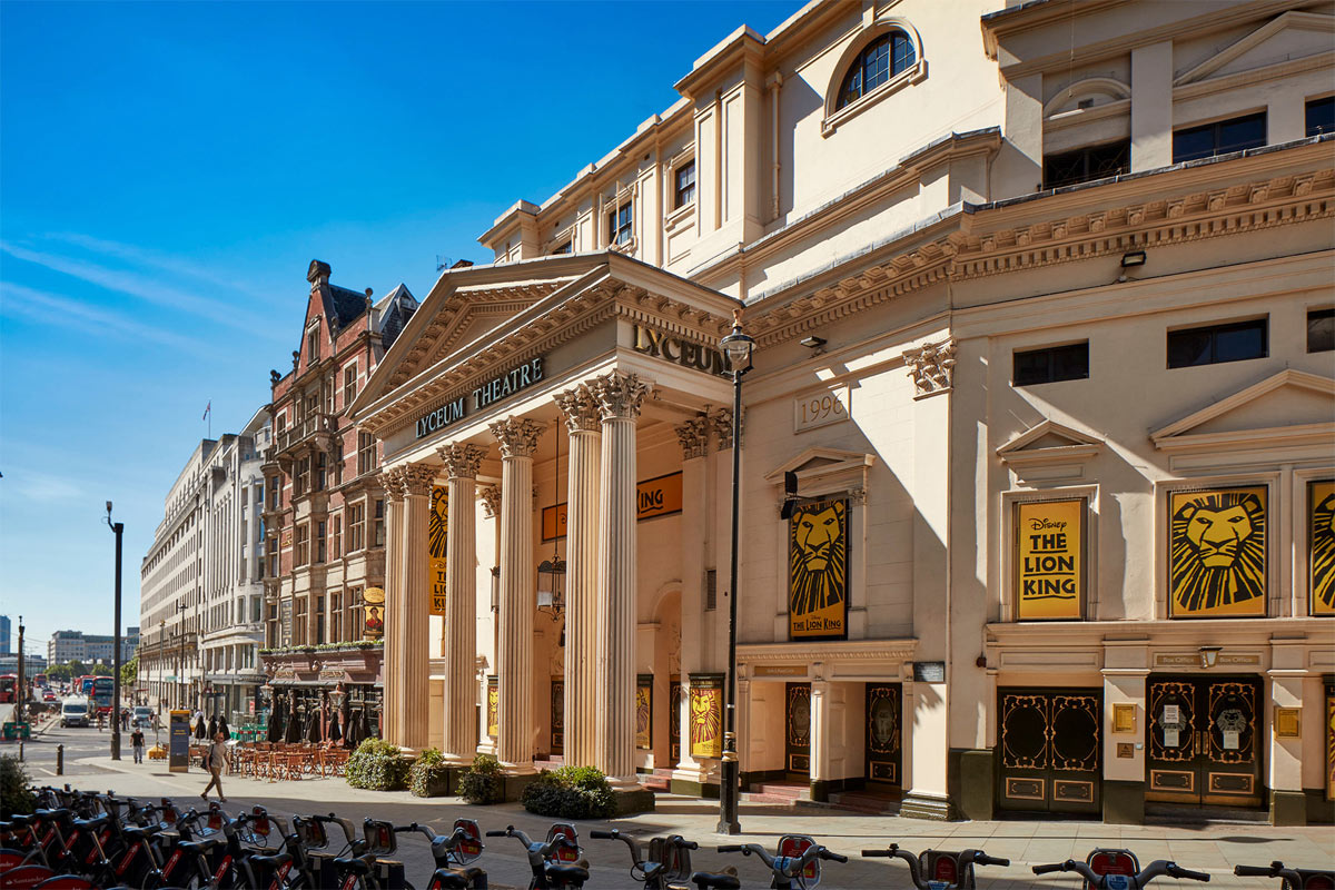 Het Lyceum Theatre in Londen